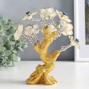 Денежное дерево «Цветущее дерево», фигурка от сглаза, 13x5x18 см