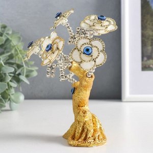 Денежное дерево «Цветущее дерево», фигурка от сглаза, 13x5x18 см