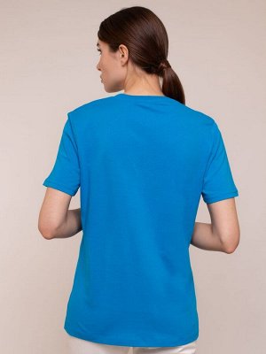 UzCotton Женская однотонная футболка