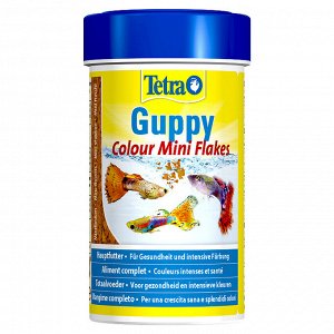 TetraGuppy Colour корм для гуппи для улучшения окраса 100 мл