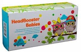 HeadBooster Babies. Органический комплекс для детей: повышение умственной активности, улучшение внимания, активизация речевого развития.