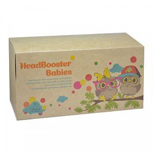 HeadBooster Babies. Органический комплекс для детей: повышение умственной активности, улучшение внимания, активизация речевого развития.