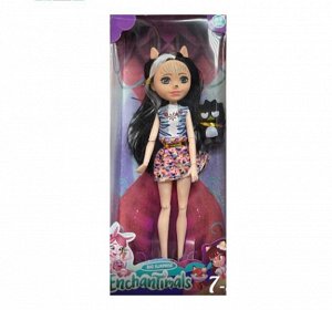 Кукла на шарнирах Enchantimals c питомцем 30см (в ассортименте)