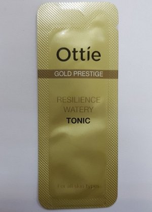 Увлажняющий тоник для зрелой кожи Ottie Gold Prestige Resilience Watery Tonic