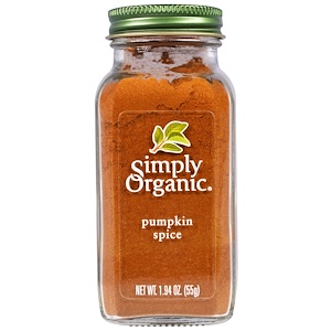 Simply Organic, Тыквенная приправа 55 гр