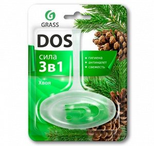Подвесной блок для унитаза DOS 3 в 1 "Хвоя"
