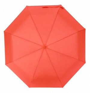 Зонт женский автомат однотонный цвет Неон (коралловый) (DINIYA)