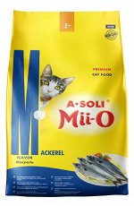 A-SOLI Mii-O для кошек Макрель 1,2кг
