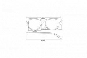 Солнцезащитные очки Keluona TR98006 C1