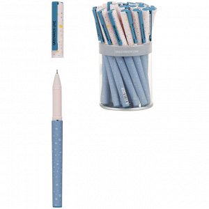 Ручка шариковая Greenwich Line ""Stylish confetti"" синяя, 0,7мм, игольчатый стержень, грип, софт-тач