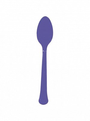 Ложка пластик набор 20 шт New Purple