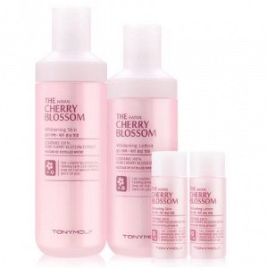 Отбеливающий набор для лица с экстрактом вишни TonyMoly The Hayan Cherry Blossom Whitening Set