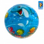 305572--Мяч детский &quot;Морской мир&quot; 22см