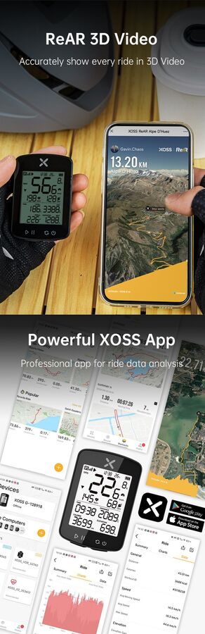 Велокомпьютер XOSS G Gen2 +