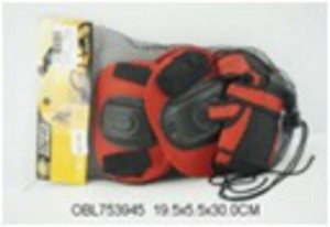 Хт6367 3883--Комплект защиты (наколенники+перчатки), пак.
