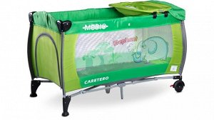 АЛк109 TERO-3836--Манеж-кровать  Careteo Medio Classic Green (зеленый)