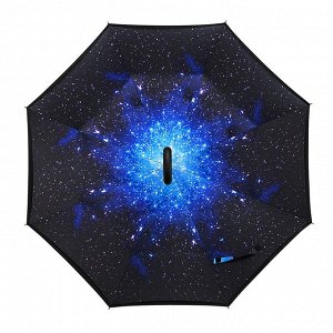 Зонт наоборот "Звездное небо"