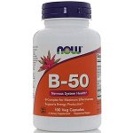 Now Foods, B-50, 100 растительных кап