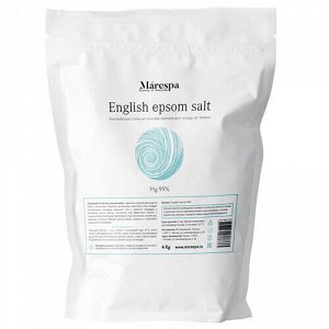 Соль для ванны "english epsom salt" на основе магния, 2.5 кг