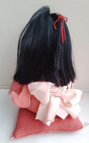 Винтажная интерьерная кукла "Японская девочка"