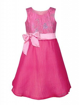Малиновое нарядное платье для девочки Цвет: малиновый