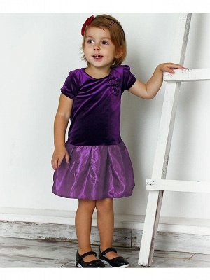 Фиолетовое нарядное платье для девочки Цвет: фиолет