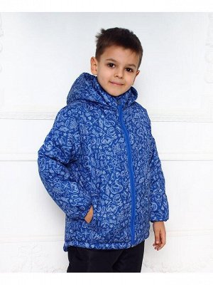 Куртка для мальчика на осень-весну Цвет: синий