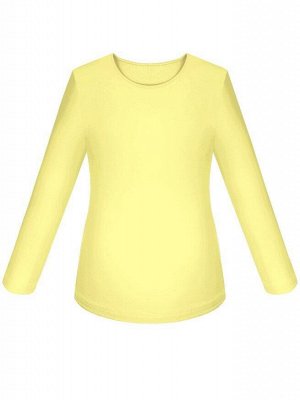 Жёлтый джемпер (блузка) для девочки Цвет: жёлтый