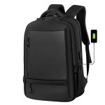 Сумка-рюкзак с USB портом De lerto. 8755 black