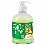 Мыло жидкое Soft care Romax масло авокадо 500мл
