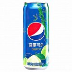 Газированный напиток со вкусом бамбука и грейпфрута Pepsi / Пепси 330 мл