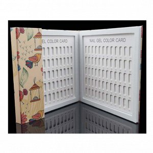 Книга-палитра Color card для 120 образцов, дислей, белый