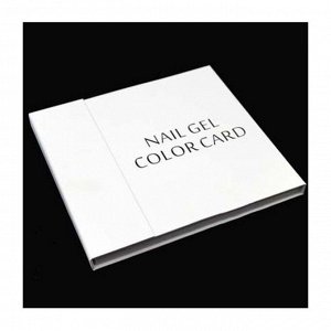 Книга-палитра Color card для 120 образцов, дислей, белый