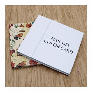 Книга-палитра Color card для 120 образцов, дислей, белый