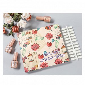 Книга-палитра Color card для 120 образцов, дислей, цветной