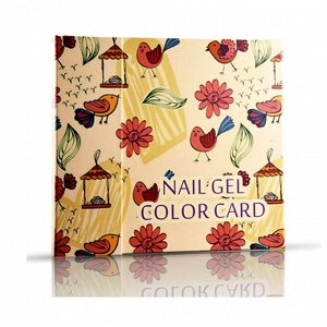 Книга-палитра Color card для 120 образцов, дислей, цветной