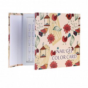 Книга-палитра Color card для 120 образцов, дислей, цветной
