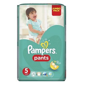 PAMPERS Подгузники-трусики Pants Junior Джамбо Упаковка 48