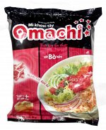 Сублимированная острая лапша пшенично-картофельно-яичная «OMACHI» со вкусом говядины.
Вес: 80 грамм.