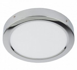Светильник LED 8-18-4K  ЭРА светодиодный круглый накладной LED 18W  220V 4000K,хром, шт