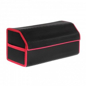 Органайзер кофр в багажник автомобиля, саквояж, EVA-материал, 70 см, красный кант