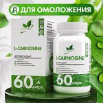 Natural Supp L-Carnosine 500 мг 60 капс Карнозин