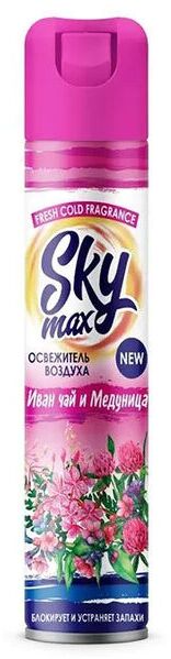 SKY MAX Освежитель воздуха Иван чай и медуница 300 мл