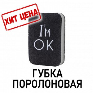 Губка поролоновая Im OK 9х6 см