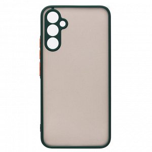 Чехол-накладка - PC041 для "Samsung SM-A346 Galaxy A34" (dark green/black) (215707)