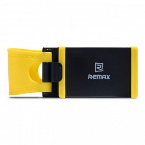 Держатель автомобильный Remax зажим RM-C11 на автомобильный руль (black/yellow)