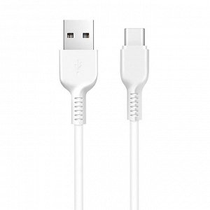 Кабель USB - Type-C Hoco X20 Exotic Radiance  300см 2,4A (white)