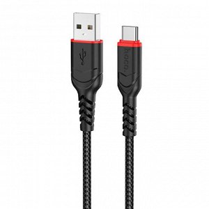 Кабель USB - Type-C Hoco X59 Victory  100см 3A (black)