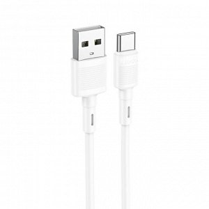 Кабель USB - Type-C Hoco X83 20W 100см 3A  (white)