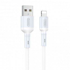 Кабель USB - Apple lightning Hoco X65 Prime  100см 2,4A (white)